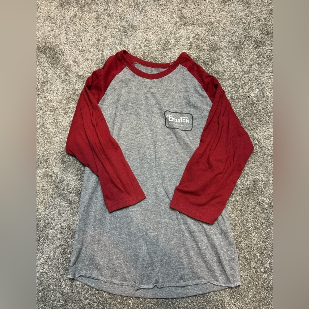 Brixton Red/Gray Men’s T-Shirt (M)